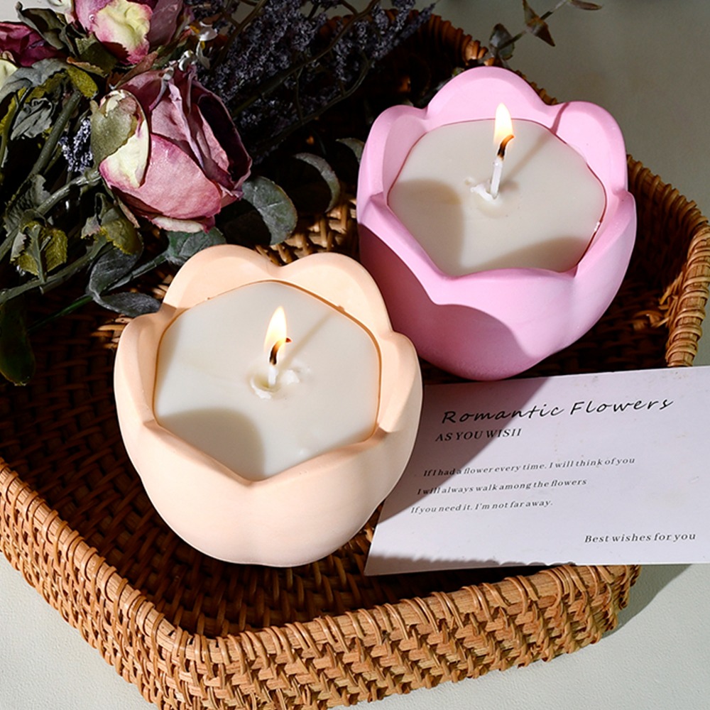 Tulip Candle Holder Silicone M - Soap Making Gifts 评论和价格