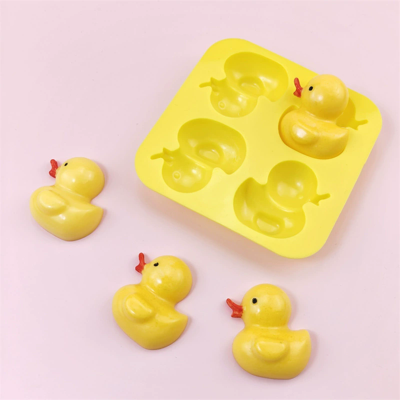 3D Duck Silicone Mold For Soap - Soap Making Instructions 评论和价格