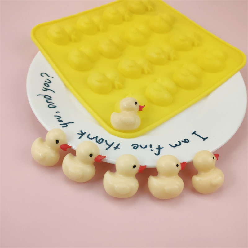 3D Duck Silicone Mold For Soap - Soap Making Instructions 评论和价格