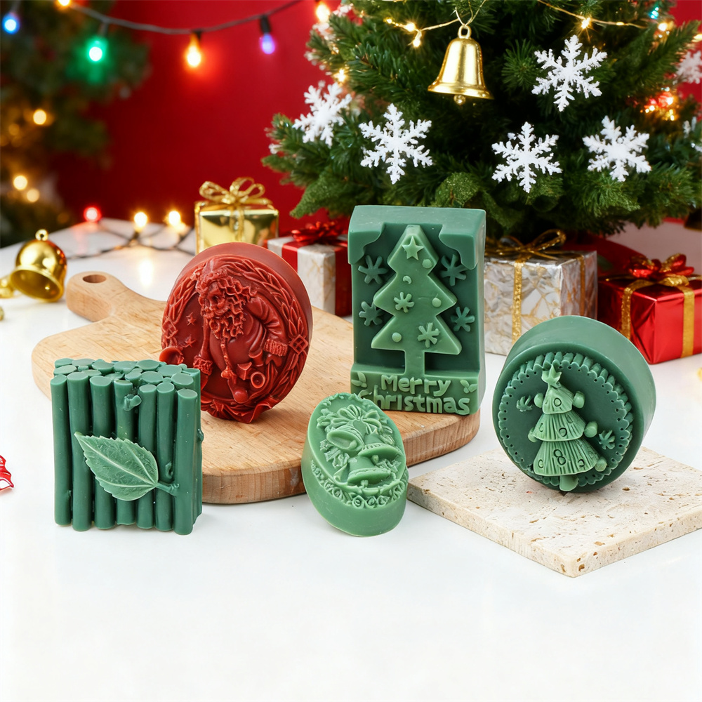Santa Claus Relief Soap Mold C - Soap Making Kit For Beginners 评论和价格