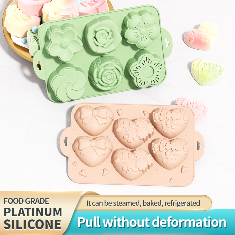 Silicone Soap Mold,Heart Flowe - Soap Making Instructions 评论和价格
