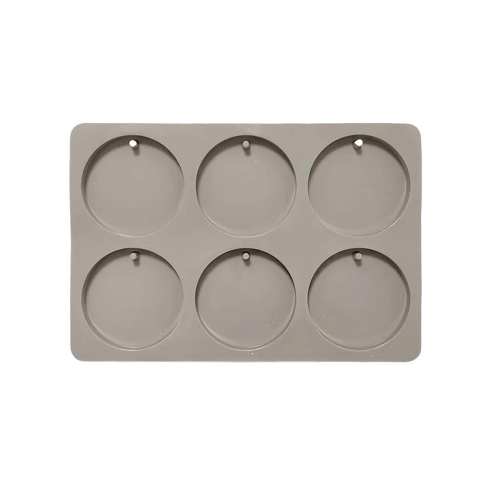 1Pc 6-Cavity Round Tag Silicon - Soap Making Instructions 评论和价格