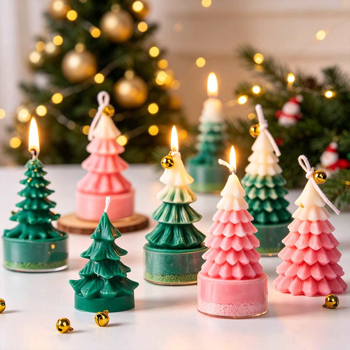 3D Christmas Tree Silicone Can - Soap Making Gifts 评论和价格