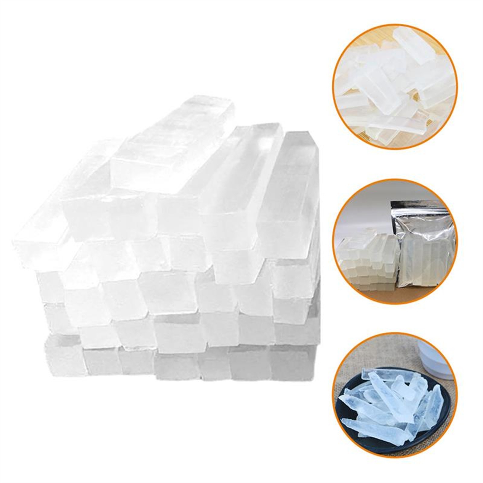 250G Bag Clear Glycerin Hand S - Soap Making Kit For Beginners 评论和价格