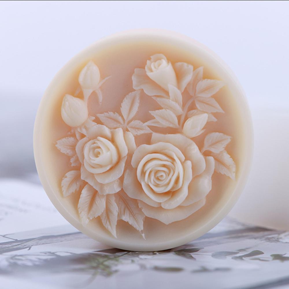 3D Rose Handmade Silicone Soap - Soap Making Instructions 评论和价格