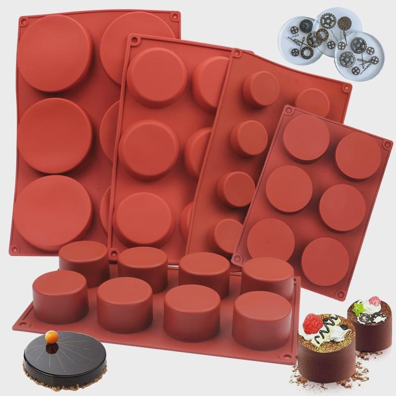 Round Silicone Soap Mold DIY H - Soap Making Kit For Beginners 评论和价格