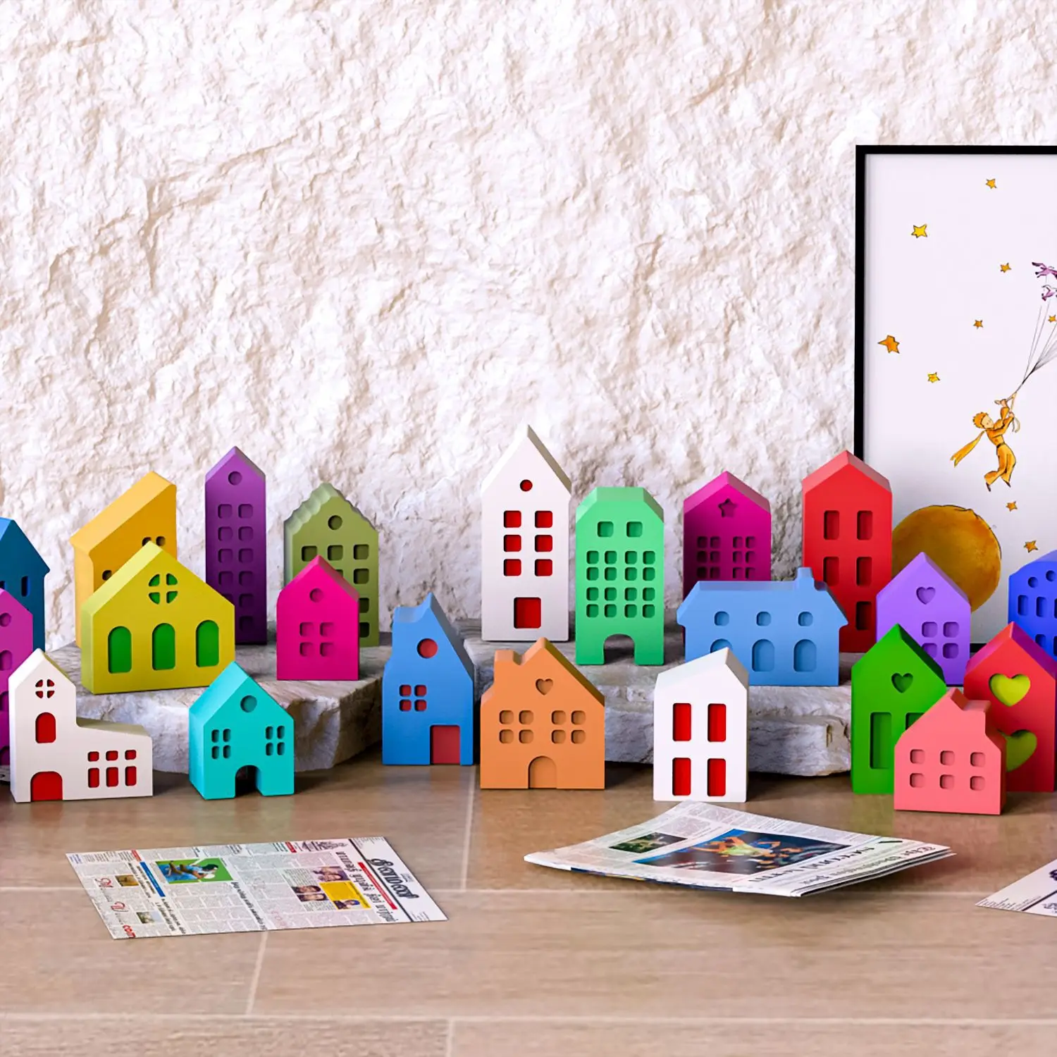 Multi-House Ornament Silicone  - Soap Making Gifts 评论和价格
